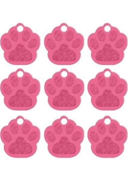 Pembe Tarzı 27X28X1 mm Aw Şekil 2 Taraflı Etiket Evcil Köpekler ve Kediler Kimlik Kedi Köpek Adı Telefon Evcil Hayvan Aksesuarlarının Numarası Alüminyum Ürünler Dekor (Yurt Dışından)