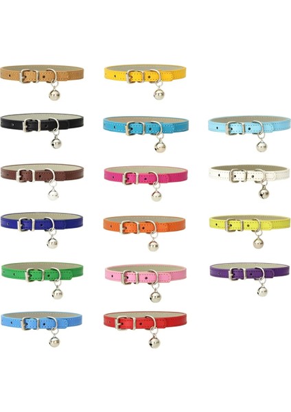 G Tarzı Xs Beden Kişiselleştirilmiş Çanlı Kedi Yaka Ayarlanabilir Deri Kedi Yavrusu Kolye Kedi Yavruları Için Boyun Bandı Chihuahua Ctas Tasmaları (Yurt Dışından) fiyatları