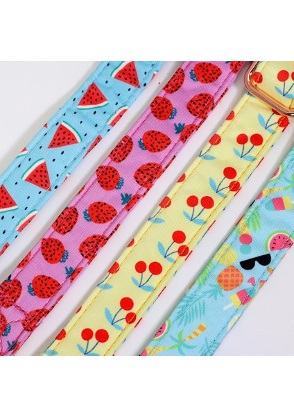 Çilek Tarzı 35-56CM Güzel Meyve Kedi Yaka Kişiselleştirilmiş Köpek Kediler Naylon Yaka Anti-Kayıp Naylon Köpek Yaka Çiçek Ücretsiz Oyulmuş Kimlik Tokası (Yurt Dışından) indirimleri