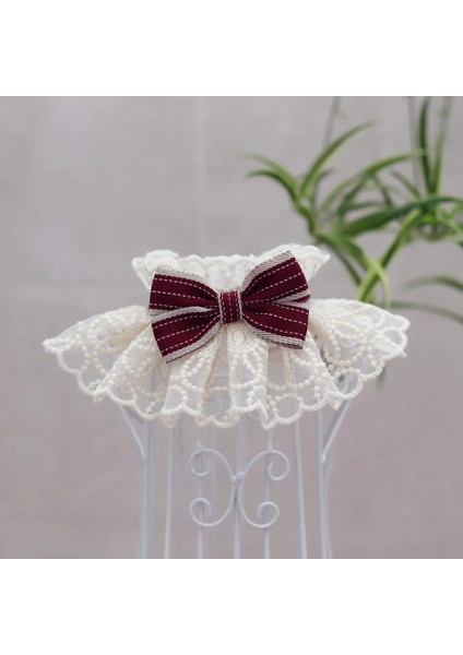 Mavi Stil L Beden Moda Kedi Köpek Eşarp Atkısı Kediler Yavru Kedi Çiçek Dantel Yay Çan Yaka Köpek Yavrusu Dize Önlük Kolye (Yurt Dışından) modelleri