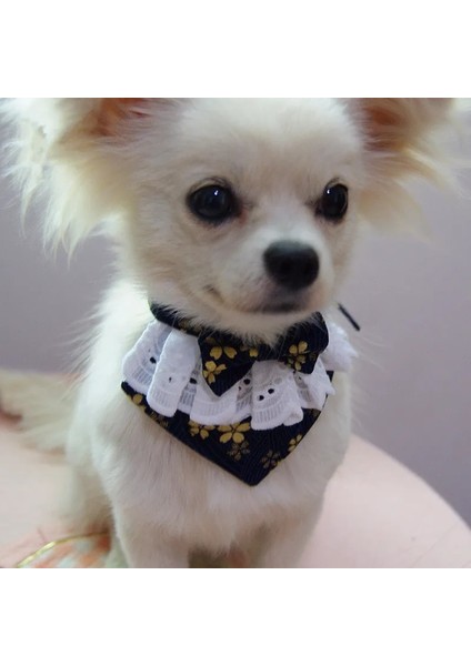 Kırmızı Stil S Beden Japon Tarzı El Yapımı Köpek Dantel Yay Önlüğü ile Sevimli Papyon Pet Köpek Eşarp Yavruları Için Orta Köpekler Pet Aksesuarları (Yurt Dışından) fiyatları