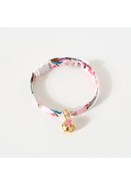 A-07 Stili Ayarlanabilir Evcil Hayvanlar Kediler Tasmalar Papatya Çiçek Desenli Çan Yakalı Kediler Yavru Kedi Yaka Kurşun Tasmalar Ev Evcil Hayvan Malzemeleri (Yurt Dışından)