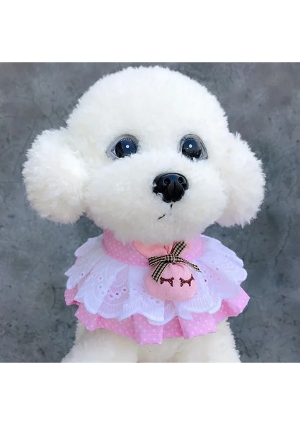 No.6 Tarzı L Beden Pet Yaka Prenses Kedi Köpek Kolye Köpek Yaka Köpek Styling Güzel Köpek Kedi Kolye Dekor Küçük Köpek Için Tasmalar (Yurt Dışından)