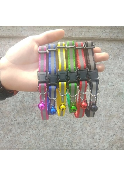 Mavi Stil Pet Toka Yansıtıcı Kedi Yaka Köpek Yama Bezi Çan Yaka Ayak Izi Kanatlı Kedi Yaka Küçük Ayarlanabilir Çan Yüzük Kolye (Yurt Dışından) indirimleri