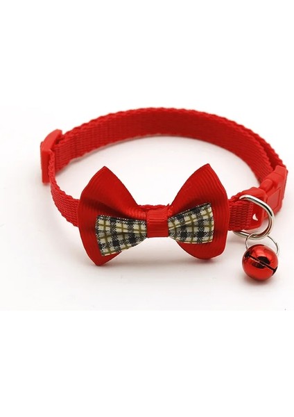 Kırmızı Stil 1 Adet Yeni Şeker Renk Ayarlanabilir Papyon Çan Ilmek Satış Yaka Kravat Köpek Yavrusu Köpek Kedi Ürünleri Evcil Hayvanlar Için Aksesuarlar (Yurt Dışından)