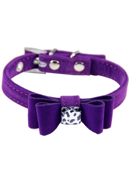 Mor Tarzı 1.3X30CM Renkli Köpek Tasmaları Pet Katı Yumuşak Küçük Orta Köpekler Için Ayarlanabilir Tasmalar Boyun Askısı Ayarlanabilir Güvenli Yavru Yavru Kediler Yaka (Yurt Dışından)