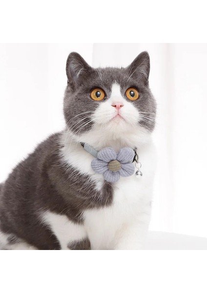 Pembe Tarzı 1.0X35CM Çan Papyonlu Kedi Yaka Kediler ve Küçük Köpekler Için Kedi Yaka Kedi Yaka Yavru Kedi Aksesuarları Kitty Pet Ürünleri Çiçek Kolye (Yurt Dışından) fırsatları
