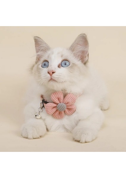 Pembe Tarzı 1.0X35CM Çan Papyonlu Kedi Yaka Kediler ve Küçük Köpekler Için Kedi Yaka Kedi Yaka Yavru Kedi Aksesuarları Kitty Pet Ürünleri Çiçek Kolye (Yurt Dışından) indirimleri