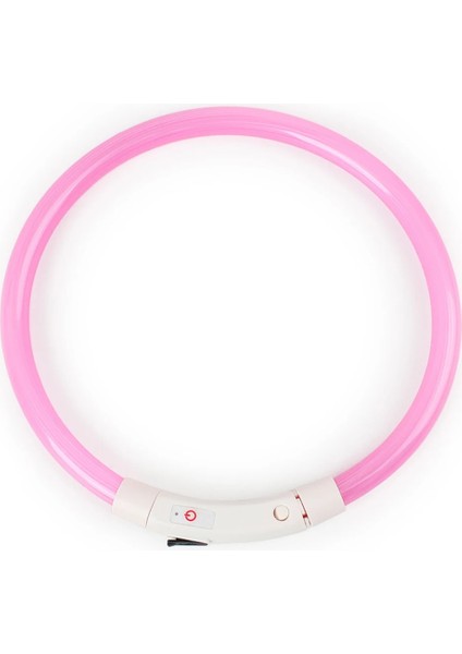 Kırmızı L Tarzı USB Şarj Pet Köpek Tasması Şarj Edilebilir LED Gece Yanıp Sönen Işıklı USB Şarj Pet Köpek Yavrusu Plastik Boyunluk Ev Bahçe (Yurt Dışından) modelleri