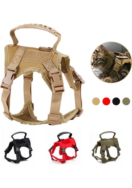 Siyah Stil Ayarlanabilir Kedi Koşum Yelek Kolu ile Askeri Pet Eğitim Koşum Örgü Küçük Köpekler Için Kedi Açık Yürüyüş Kedi Yelek Koşum (Yurt Dışından) fiyatları