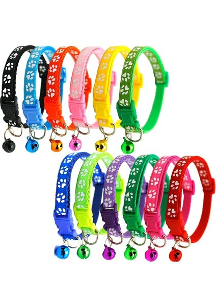 Kırmızı Stil Colorul Pet Malzemeleri Çan ile Kedi Yaka Ayarlanabilir Toka Yaka Kedi Pet Malzemeleri Kedi Aksesuarları Yaka Küçük Köpek Chihuahua (Yurt Dışından) fırsatları