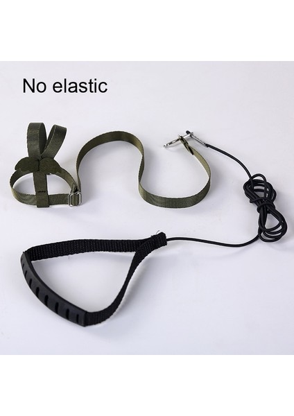 Ordu Yeşili Tarzı 3-S Pet Kuş Koşum Ayarlanabilir Papağan Koşum Tasma Seti Anti-Bite Açık Eğitim Uçan Halat Muhabbet Kuşu Cennet Papağanı (Yurt Dışından)