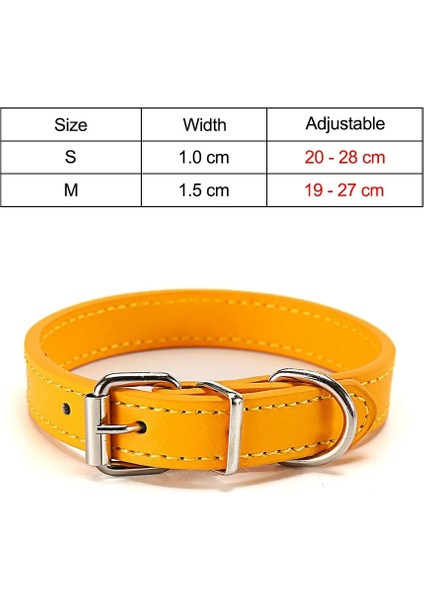 Sarı Stil Resim Olarak M Kedi Yaka Güvenlik Köpek Yaka Chihuahua Katı Köpek Tasması Kediler Için Yavru Pet Kedi Tasmaları Ayarlanabilir Pet Tasma Kedi Kurşun Malzemeleri (Yurt Dışından)