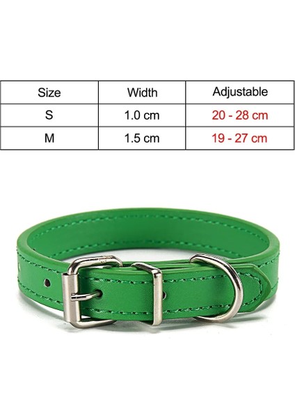 Yeşil Stil Resim Olarak M Kedi Yaka Güvenlik Köpek Yaka Chihuahua Katı Köpek Tasması Kediler Için Yavru Pet Kedi Tasmaları Ayarlanabilir Pet Tasma Kedi Kurşun Malzemeleri (Yurt Dışından)