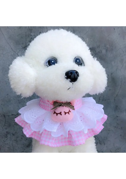 Kırmızı Stil M Beden Pet Yaka Prenses Kedi Köpek Kolye Köpek Yaka Köpek Styling Güzel Köpek Kedi Kolye Dekor Küçük Köpek Için Tasmalar (Yurt Dışından)