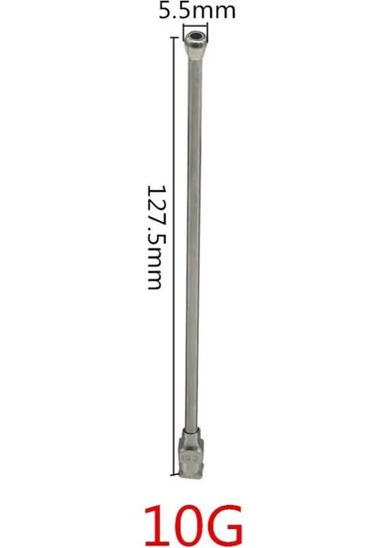 10G Tarzı Manuel Kuşlar Besleme Şırınga Papağanlar Güvercinler Kemirgenler Fareler Besleme Yetiştirme Şırınga Gavaj Düz Ilaç Tüpü 1 Adet (Yurt Dışından)