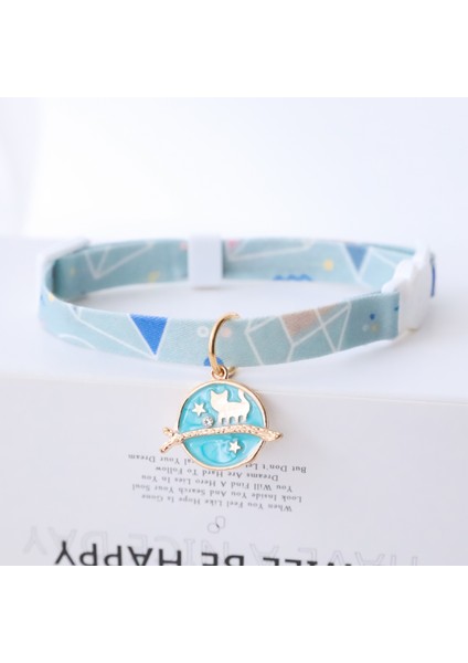 Mavi Kedi Stili 30-48CM Yeni Sevimli Papatya Pet Kedi Köpek Tasması Ayarlanabilir Yaka Evcil Hayvan Emniyet Tokası Kedi Kolye Moda Aksesuarları Pet Kolye Evcil Hayvan Malzemeleri (Yurt Dışından)