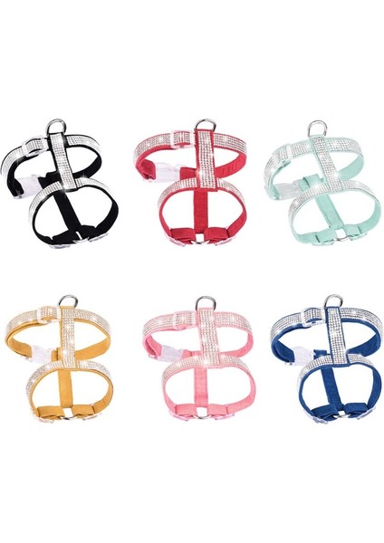 Sarı Stil M Beden Yansıtıcı Köpek Tasması Ayarlanabilir Pet Kolye Köpek Koşumları Yelek Tasma Hızlı Bırakma Bling Rhinestone Evcil Hayvan Ürünleri (Yurt Dışından) fırsatları