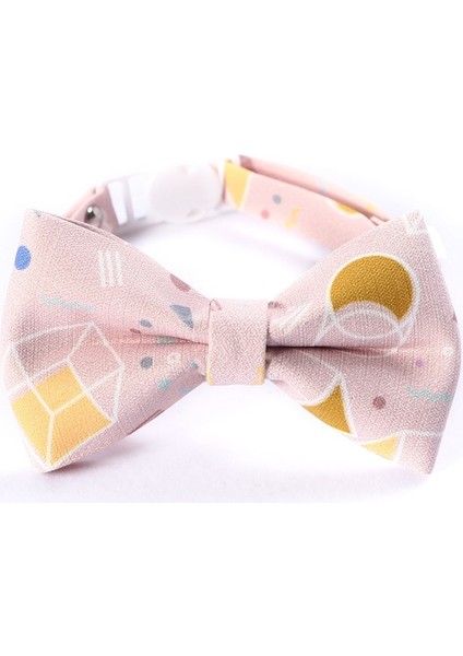 Pembe Büyük Yay Stili S 16-32CM Pet Kedi Yaka Sevimli Ilmek Ayarlanabilir Köpek Chihuahua Papyon Evcil Tavşan Kitty Kolye Yaka Kediler Aksesuarları Malzemeleri (Yurt Dışından)