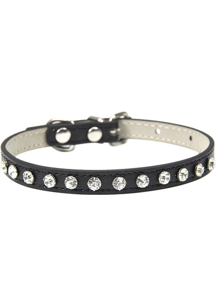 Bordo Tarzı Xs Beden Moda Kristal Köpek Kedi Tasmaları Pu Deri Taklidi Kolye Köpek Tasmaları Koşum Boyun Askısı Pet Aksesuarları (Yurt Dışından) modelleri