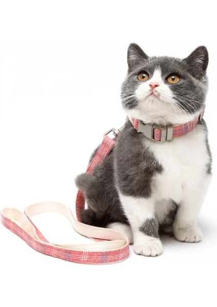 Pembe Tarzı S Beden Kedi Koşum ve Tasma Seti Ayarlanabilir Yumuşak Yavru Kedi Köpek Yelek Sevimli Hafif Yavru Kedi Koşum Nefes Alabilir Rahat Kedi Yelek (Yurt Dışından) modelleri