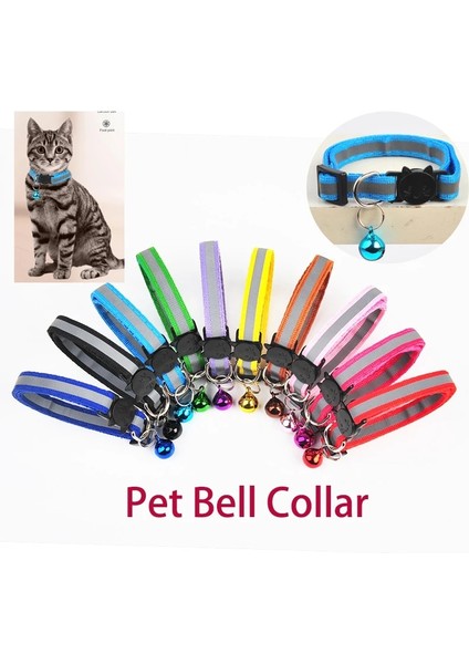 No.6 Tarzı Renkli Pet Malzemeleri Çan ile Kedi Yaka Ayarlanabilir Toka Yaka Kedi Pet Malzemeleri Kedi Aksesuarları Yaka Küçük Köpek Chihuahua (Yurt Dışından) fırsatları