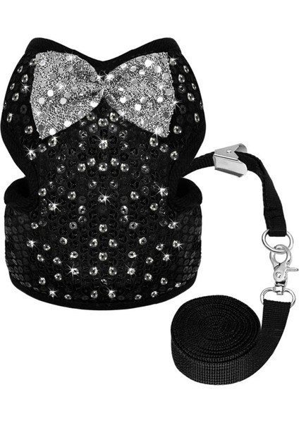 Kırmızı Stil M Beden Küçük Köpek Koşum ve Tasma Seti Pet Kedi Yelek Koşum ile Küçük Köpek Doguahua Yorkies Pug Için Örgü Örgü Yastıklı (Yurt Dışından) fiyatları