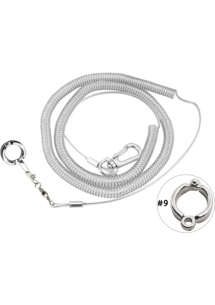 4,5 mm Stil 3m Kuş Uçan Eğitim Tasma Bacak Halkalı Ultra-Hafif Esnek Papağan Kuş Koşum Amerika Papağanı Papağanı Için Anti-Bite Halat Starling (Yurt Dışından) indirimleri