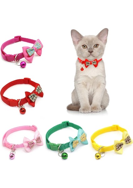 01-Pp Tarzı 19-32CM 1 Adet Şeker Renk Ayarlanabilir Papyon Çan Ilmek Satış Yaka Kravat Yavru Yavru Kedi Köpek Kedi Pet Aksesuarları (Yurt Dışından) modelleri