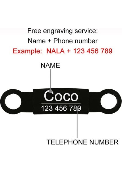 R-Mavi Şerit Stili 7-12 Inç Yansıtıcı Naylon Yaka Özel Kişiselleştirilmiş Kimlik Ücretsiz Gravür Kedi Küçük Köpek Naylon Yavru Yavru Kedi Kolye Için Ayarlanabilir (Yurt Dışından) modelleri