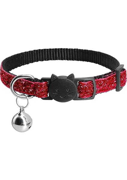 Kırmızı Stil Xs Beden Bling Kedi Tasması Hızlı Bırakma Kedi Tasmaları Ayarlanabilir Evcil Hayvan Yavru Kedi Köpek Tasması Kediler Için Çanlı Yavru Kedi Evcil Hayvan Ürünleri Güvenliği (Yurt Dışından)