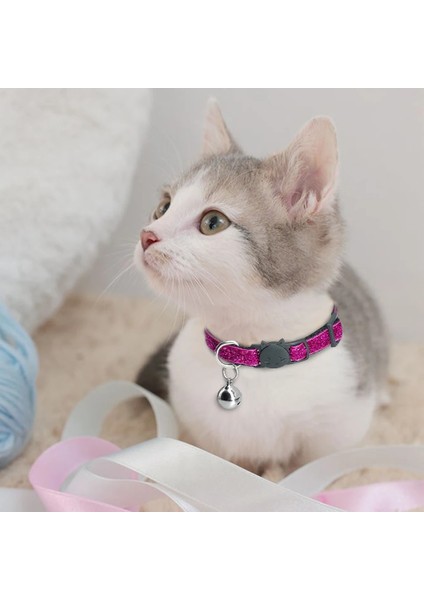 Kırmızı Stil Xs Beden Bling Kedi Tasması Hızlı Bırakma Kedi Tasmaları Ayarlanabilir Evcil Hayvan Yavru Kedi Köpek Tasması Kediler Için Çanlı Yavru Kedi Evcil Hayvan Ürünleri Güvenliği (Yurt Dışından)