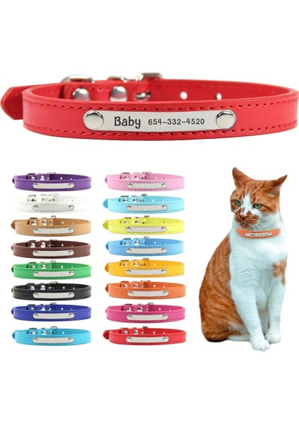 Lacivert Yaka Stili M Beden Pu Deri Kedi Yaka Kişiselleştirilmiş Yavru Yaka Kımlık Adı Gravür Pet Boyun Starp Kedi Küçük Köpek Yavrusu Aksesuarları Için Kolye (Yurt Dışından) fiyatları