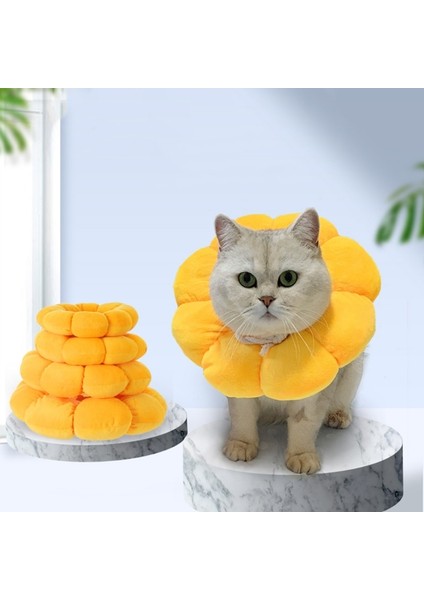 M Tarzı Pet Kurtarma Yaka Anti-Lickbite Kedi Boyun Konisi Elizabeth Yastıklı Yaka Sevimli Çiçek Şekli Evcil Hayvan Aksesuarları (Yurt Dışından) indirimleri