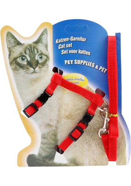Mavi Stil Kedi Yaka Koşum Tasma Ayarlanabilir Naylon Pet Çekiş Kedi Yavrusu Köpek Halter Yaka Gato Kediler Ürünler Pet Koşum Kemer Kedi Col (Yurt Dışından) indirimleri