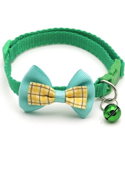 Yeşil Stil 1 Adet Yeni Şeker Renk Ayarlanabilir Papyon Çan Ilmek Satış Yaka Kravat Köpek Yavrusu Köpek Kedi Ürünleri Evcil Hayvanlar Için Aksesuarlar (Yurt Dışından) fırsatları