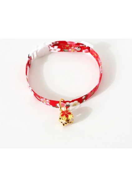 Pembe Stil Yavru Kedi Yavrusu Için Japon Ayarlanabilir Kedi Yaka Çan Pet Yaka ile Pet Moda Kiraz Çiçekleri (Yurt Dışından) fırsatları