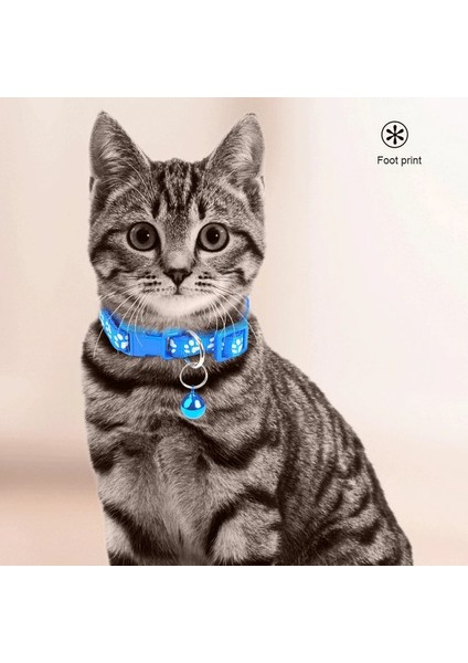 Siyah Stil Ayarlanabilir Paw Print Kedi Yaka Çan ile Boğulma Önleyici Kedi Kolyeler Kediler Için Kurşun Tasma Aksesuarları Küçük Pet Doguahua (Yurt Dışından) indirimleri