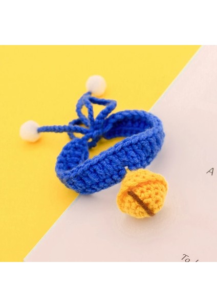 No.2 Tarzı Xs Beden Ödünç Çan Örgü Sevimli Küçük Köpek Kedi El Yapımı Örme Jingle Kedi Sessiz Yaka Pet Aksesuarları (Yurt Dışından)