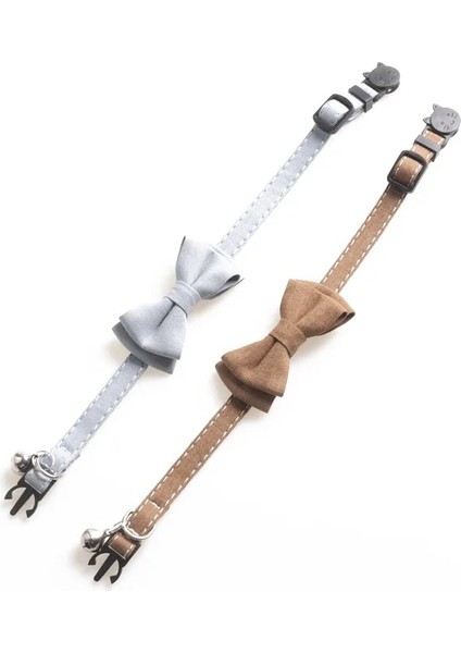 Kahverengi Tarzı 1.0X28CM Sevimli Pet Köpek Kedi Kolye Kedi Yaka Köpekler Için Ayarlanabilir Kayış Aksesuarları Pet Köpek Papyon Yavru Papyonlar Köpek Pet Malzemeleri (Yurt Dışından) fırsatları