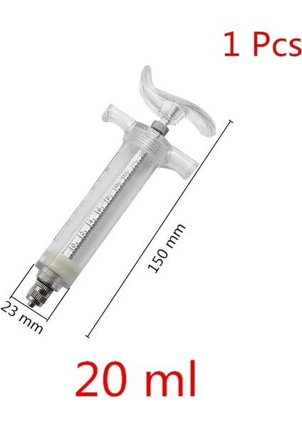 20 ml Stil Elle Besleme Yetiştirme Sonda Mahsul Iğnesi Kavisli Ilaç Tüpü Kafes Kuşlar Fareler Papağan Besleme Şırıngası (Yurt Dışından)