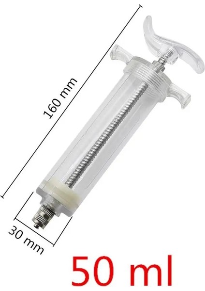 50ML Tarzı Kuşlar Besleme Şırıngası Manuel Besleme Yetiştirme Sondası Kavisli Iğne Ilaç Tüpü Kuşlar Küçük Evcil Hayvan Besleme Şırıngası (Yurt Dışından)