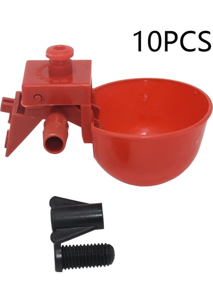 10 Adet Tarzı M Beden 10 Takım Tavuk Waterer Tavuklar Bıldırcın Kuşları Içme Kaseler Tavuk Için Su Aşçı Meme Suluklar Kümes Hayvanları Çiftlik Hayvanı Malzemeleri (Yurt Dışından)