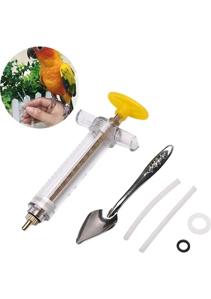 10ML Stili ml 20ML Papağan Besleme Şırınga Hortumu Papağanlar Kuş Besleyiciler Şırınga Yüksek Li Kuş Besleyici Balkon Şırınga Hortum Iğnesi (Yurt Dışından) fırsatları