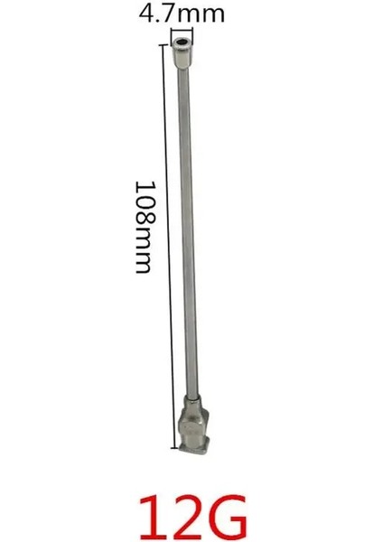 12G Tarzı Manuel Kuşlar Besleme Şırınga Papağanlar Güvercinler Kemirgenler Fareler Besleme Yetiştirme Şırınga Gavaj Düz Ilaç Tüpü 1 Adet (Yurt Dışından)