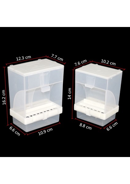 L Tarzı Plastik Otomatik Papağan Besleyici Kuş Besleme Kutusu Kuş Kafesi Aksesuarları Önleme Sıçrama Güvercin Malzemeleri Besleyici 1 Adet (Yurt Dışından) modelleri