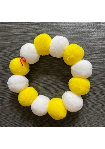 Sarı Stil L Beden Peluş Top Köpek Yaka Kedi Kolye Tatlı Pet Eşarp Sevimli Kitty Aksesuarları Pembe Köpek Boyun Askısı Ponponlu Yorkie Chihuahua Pug (Yurt Dışından)