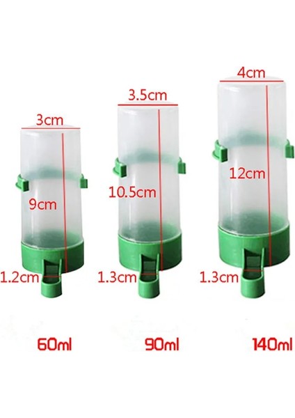 S Tarzı Sıcak Satış Yeni Kuş Su Tiryakisi Besleyici Waterer Klipsli Pet Kuş Besleme Malzemeleri Dispenser Şişe Içme Bardağı Kase (Yurt Dışından) fiyatları