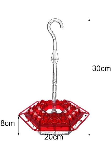 Gösterilen Stil Olarak Mary'nin Tatlı Sinek Kuşu Besleyicisi ve Yerleşik Karınca Hendeği Temizlemesi Kolay Yard Bahçe Dekoru Кормушка Для Птиц (Yurt Dışından)