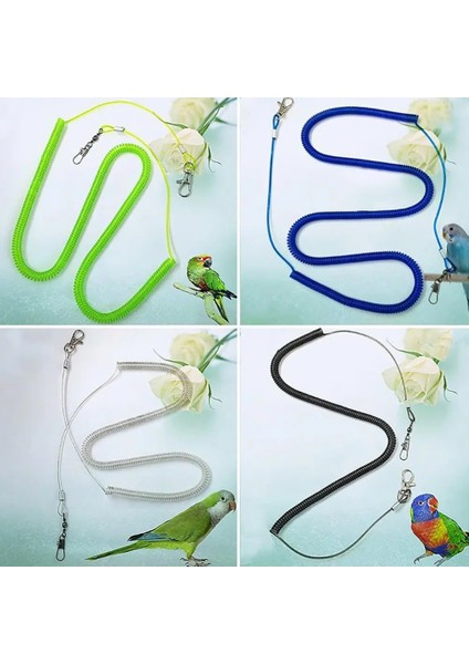 Rastgele Renk Stili 2 Milyon Uzatma Tipi Papağan Kuş Tasma Uçan Eğitim Halatı Sapanlar Papağan Papağanları Starling Budgie Eğitim Halatı Kuşlar Malzemeleri (Yurt Dışından) modelleri